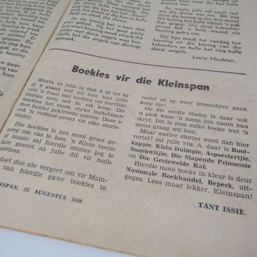 Die Kleinspan - 22 Augustus 1960 - No. 27