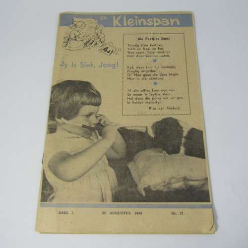 Die Kleinspan - 22 Augustus 1960 - No. 27