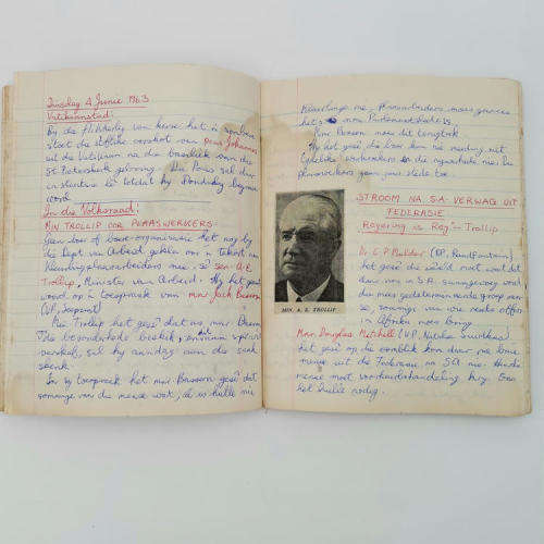 Plakboek oor die Transkei en ander kwessies vroeg 1960`s