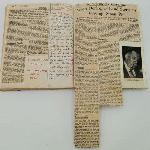 Plakboek oor die Transkei en ander kwessies vroeg 1960`s
