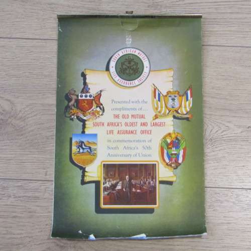 Old Mutual 1960 (Union 50 Years) calendar