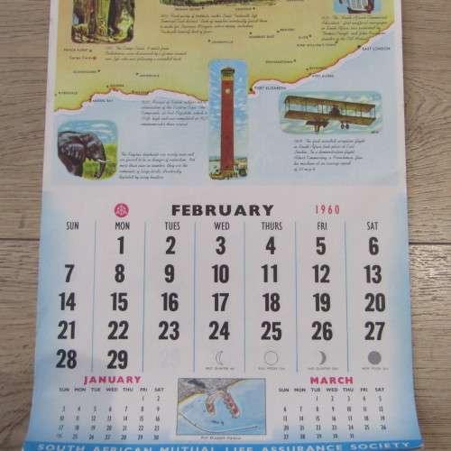 Old Mutual 1960 (Union 50 Years) calendar