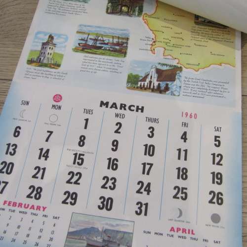 Old Mutual 1960 (Union 50 Years) calendar