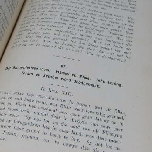 1924 Copy of the Afrikaanse Kinderbybel