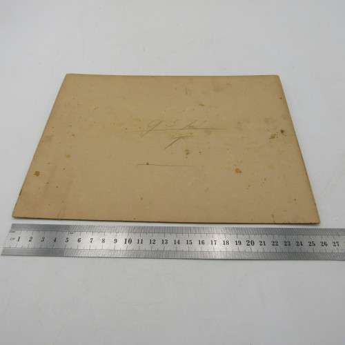 1895 Promotion certificate for TA Mundy to the rank Corporal and Sergeant