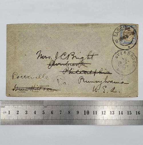 Letter on official Vogelstruis consolidated deep Gold mine Stationary  - See description