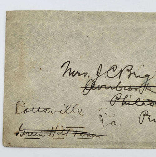 Letter on official Vogelstruis consolidated deep Gold mine Stationary  - See description