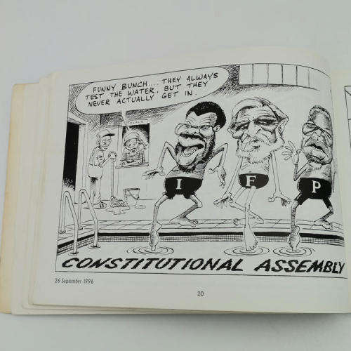 Zapiro - The Hole Truth - Cartoons from Sowetan Mail and Guardian, Cape Argus