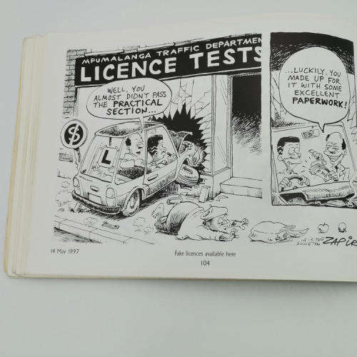 Zapiro - The Hole Truth - Cartoons from Sowetan Mail and Guardian, Cape Argus