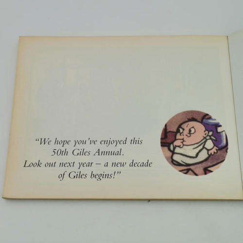 50th Giles Commemorative Annual cartoon book