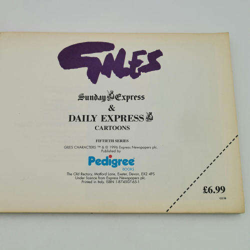 50th Giles Commemorative Annual cartoon book