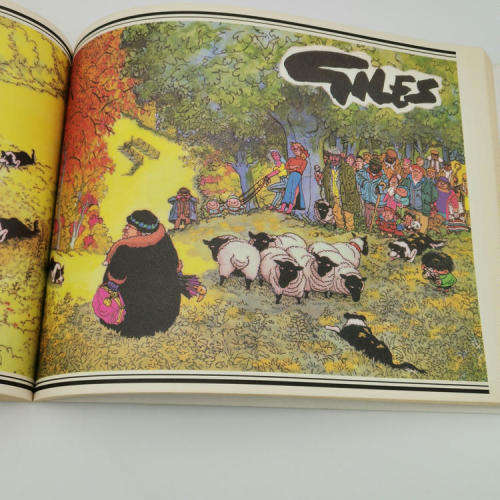 50th Giles Commemorative Annual cartoon book