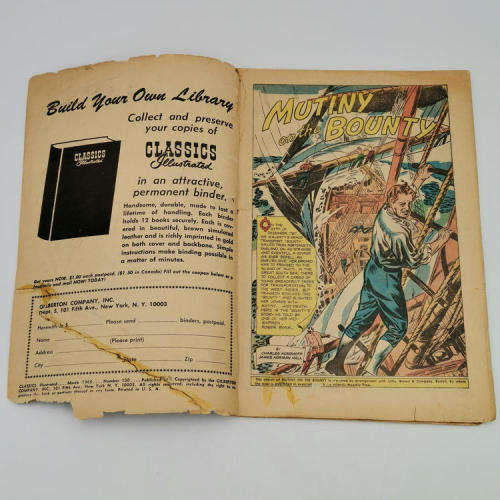 Lot of 4 Classics Illustrated comics 1966 and 1967