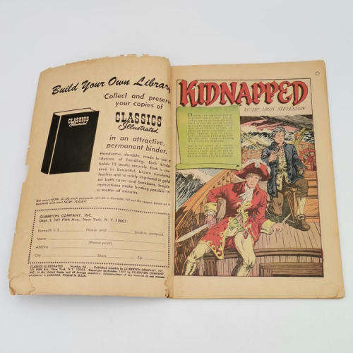 Lot of 4 Classics Illustrated comics 1966 and 1967