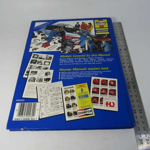 Haynes Ford Escort 1975 to 1980 models owners workshop manual