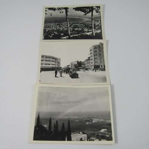 Lot of 12 Palestine photos - Mount Carmel Heifa