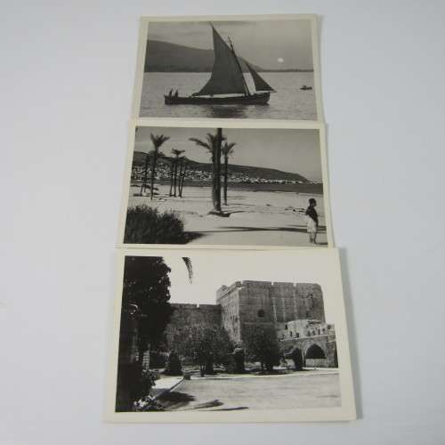 Lot of 12 Palestine photos - Mount Carmel Heifa