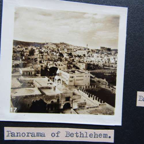 Lot of 28 photos taken in Palestine on a tour December 1945
