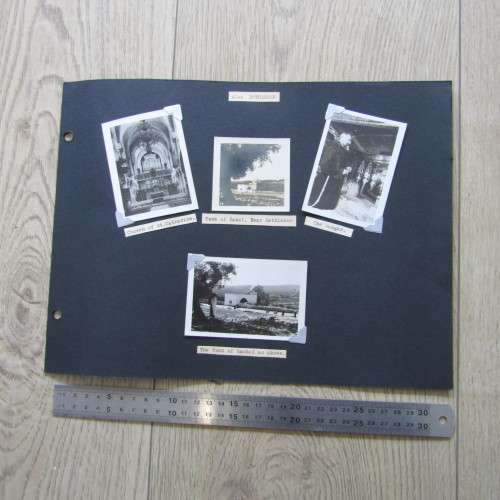 Lot of 28 photos taken in Palestine on a tour December 1945