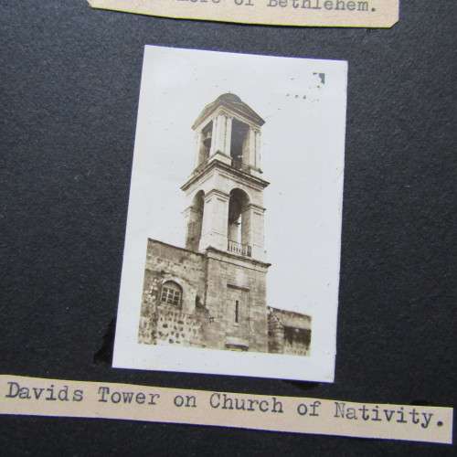 Lot of 28 photos taken in Palestine on a tour December 1945