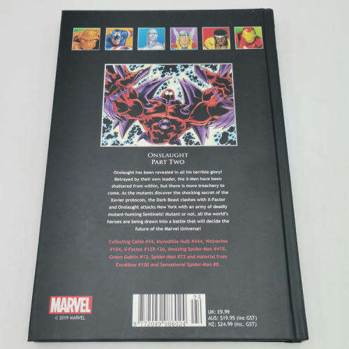 Marvel Onslaught Part 2 graphic novel #156