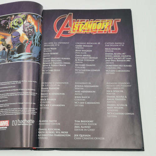 Marvel Avengers Standoff Part 2 graphic novel #127
