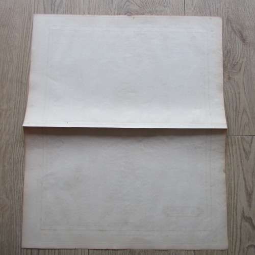 Original 1830`s map of Egypt - published by W.H. Lizars, Edinburgh - 47 x 57cm