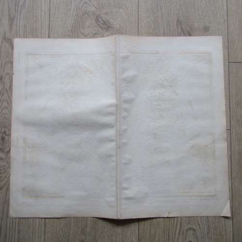 Original 1830`s map of Kingdom of Sardinia - published by W.H. Lizars, Edinburgh - 57 x 47cm