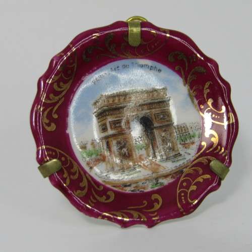 Vintage miniature porcelain Limoges France plate