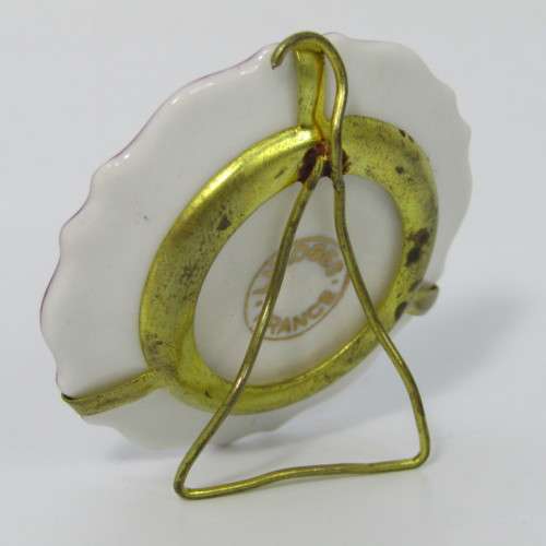 Vintage miniature porcelain Limoges France plate