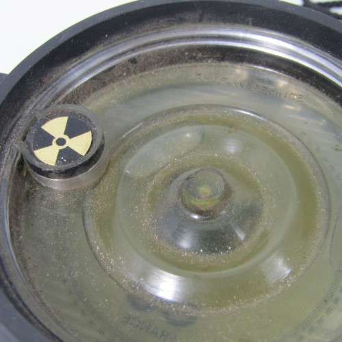 Vintage French handheld Prismatic nautical compass - working