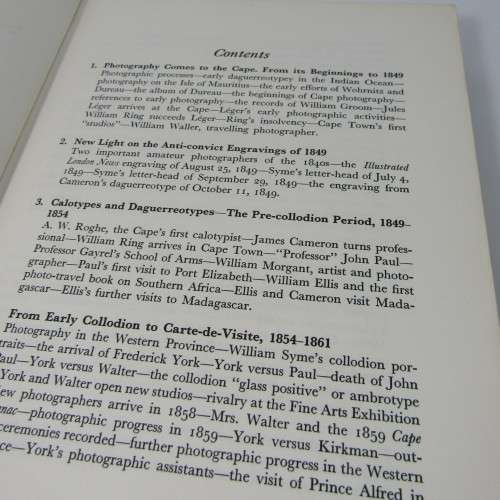 Secure the Shadow - The story of Cape photography by Narjorie Ball & Joseph Penfield