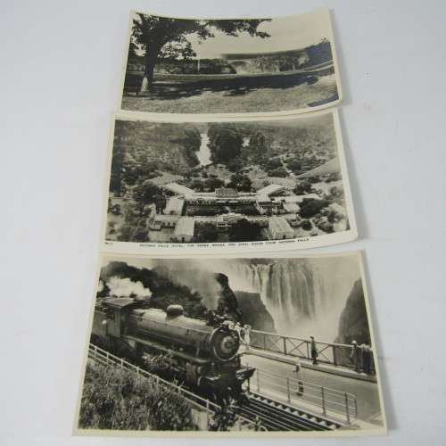 Lot of 14 vintage Victoria Falls postcards