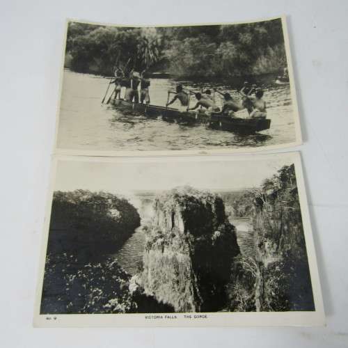 Lot of 14 vintage Victoria Falls postcards