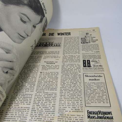 Lot of 3 Huisgenoot magazines from 1963 - used but reasonable condition