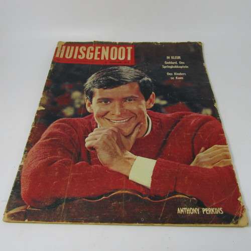 Lot of 3 Huisgenoot magazines from 1963 - used but reasonable condition