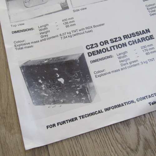 Border War period Terrorist Explosive poster in in South Africa