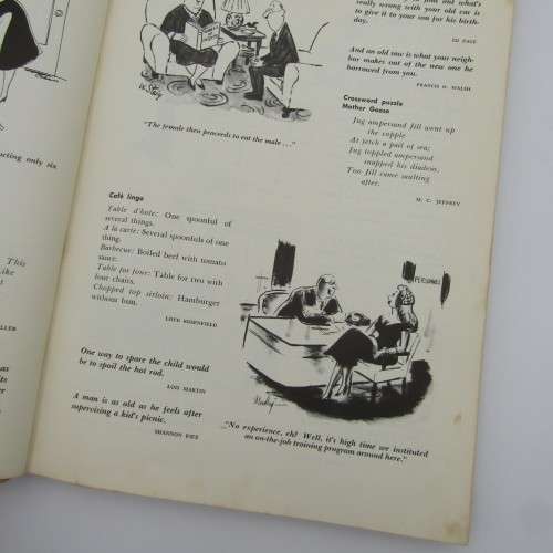 Look at the light side cartoon & joke book from Look Magazine 1957 issue