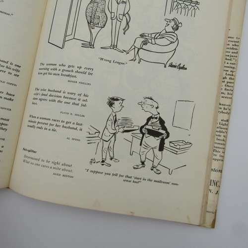 Look at the light side cartoon & joke book from Look Magazine 1957 issue