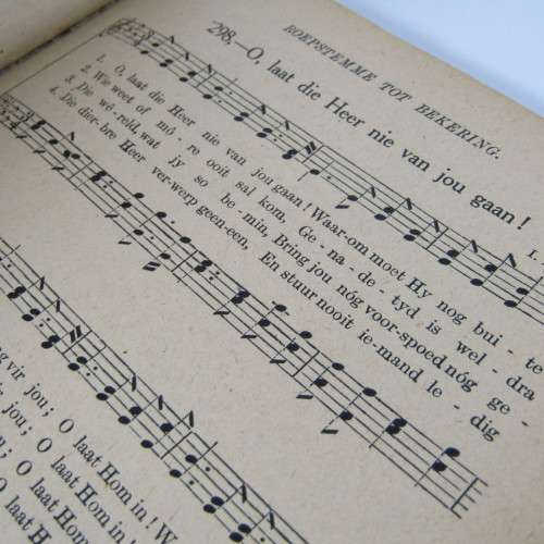 1938 Nuwe halleluja musiekboek. Psalms, Gesange en ander liedere