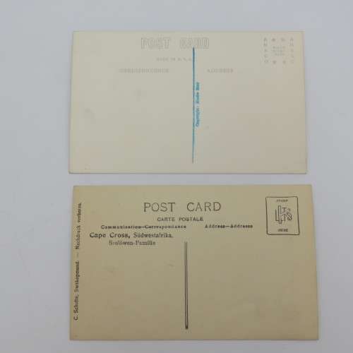 Lot of 6 postcards in Bogenfels Luduritz, Swakopmond and other parts of South West Africa 1930