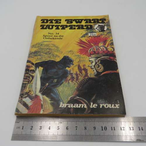 Die Swart Luiperd No.34 - Spoor na die onbekende deur Braam Le Roux
