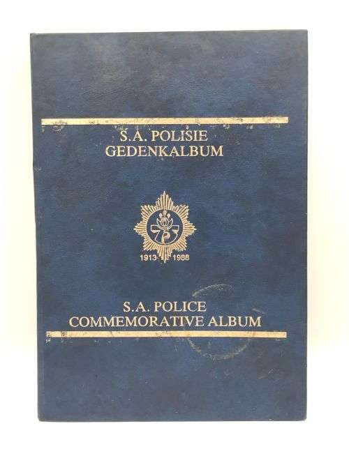 1913 - 1988 SA Police commemorative Album - some cover damage