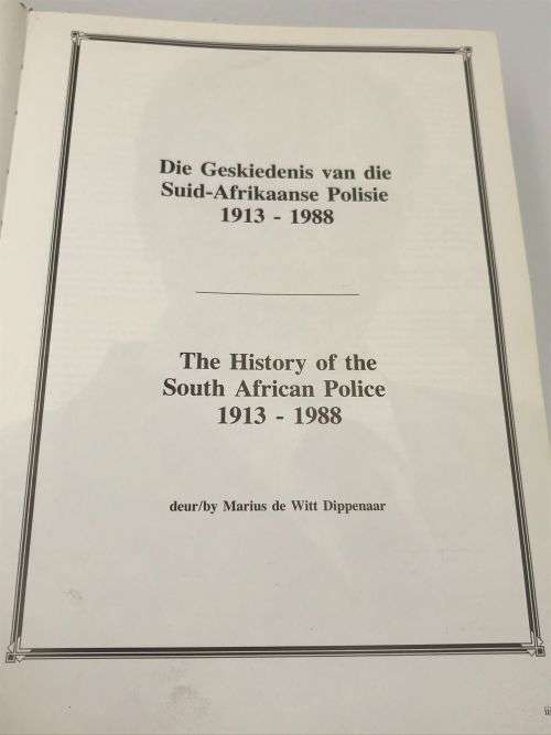 1913 - 1988 SA Police commemorative Album - some cover damage
