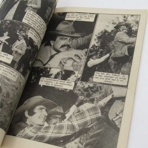 Afrikaans photo comic book Ruiter in Swart no 423