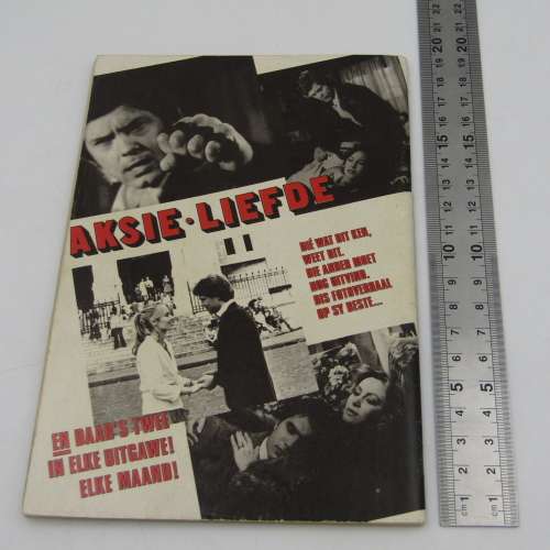 Afrikaans photo comic book Ruiter in Swart no 423