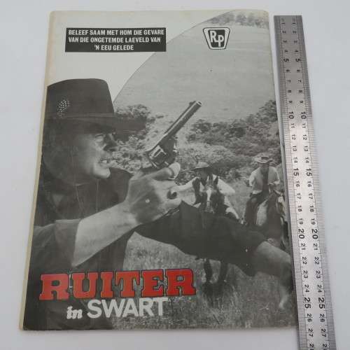 Vintage photo comic book - Die Swart Luiperd - no 217