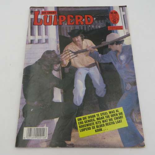 Vintage photo comic book - Die Swart Luiperd - no 217