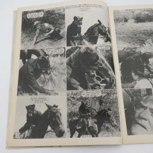 Vintage photo comic book - Die Swart Luiperd - no 217