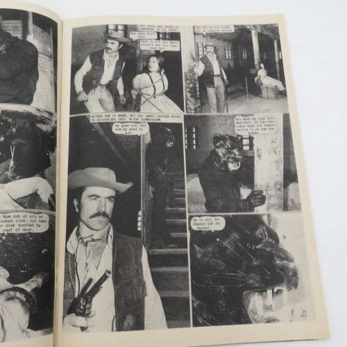 Vintage photo comic book - Die Swart Luiperd - no 217